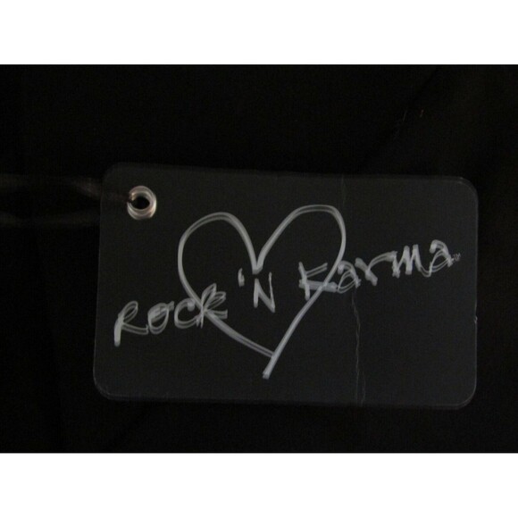 Rock N Karma Black World Pants NWT Wide Leg 4274 Womens Size S - Picture 7 of 7